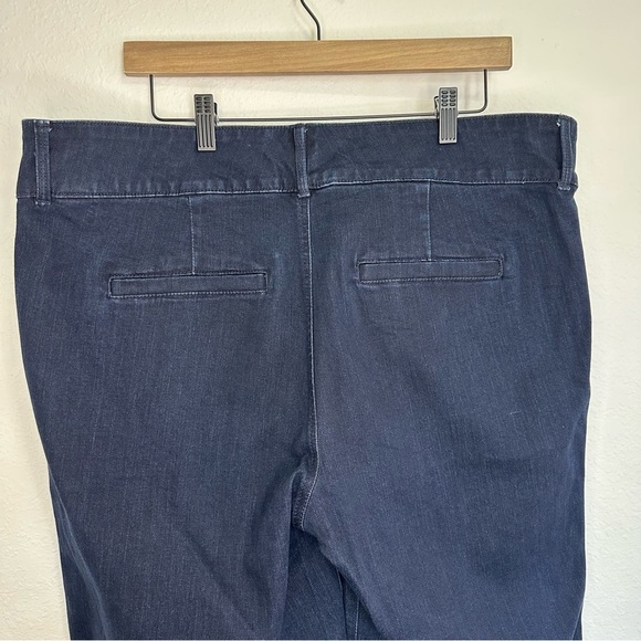 Isaac Mizrahi Live! Dark Blue Jeans Size 18WP Petite - Picture 7 of 9